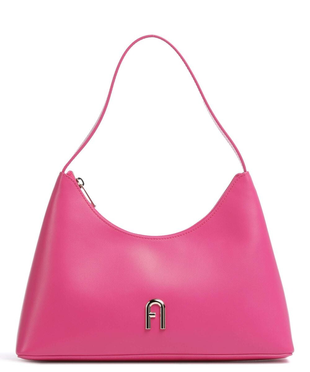 

Кожаная сумка-ведро Diamante S Furla, розовый