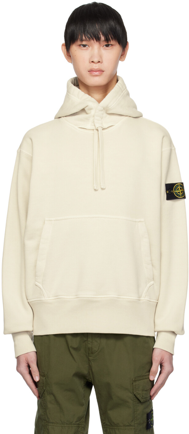 

Толстовка Off-White, окрашенная в готовую одежду Stone Island