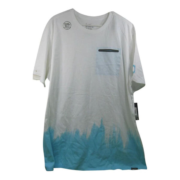 

Футболка NIKE Kevin Durant 8 Pocket T-Shirt 'White Blue', белый