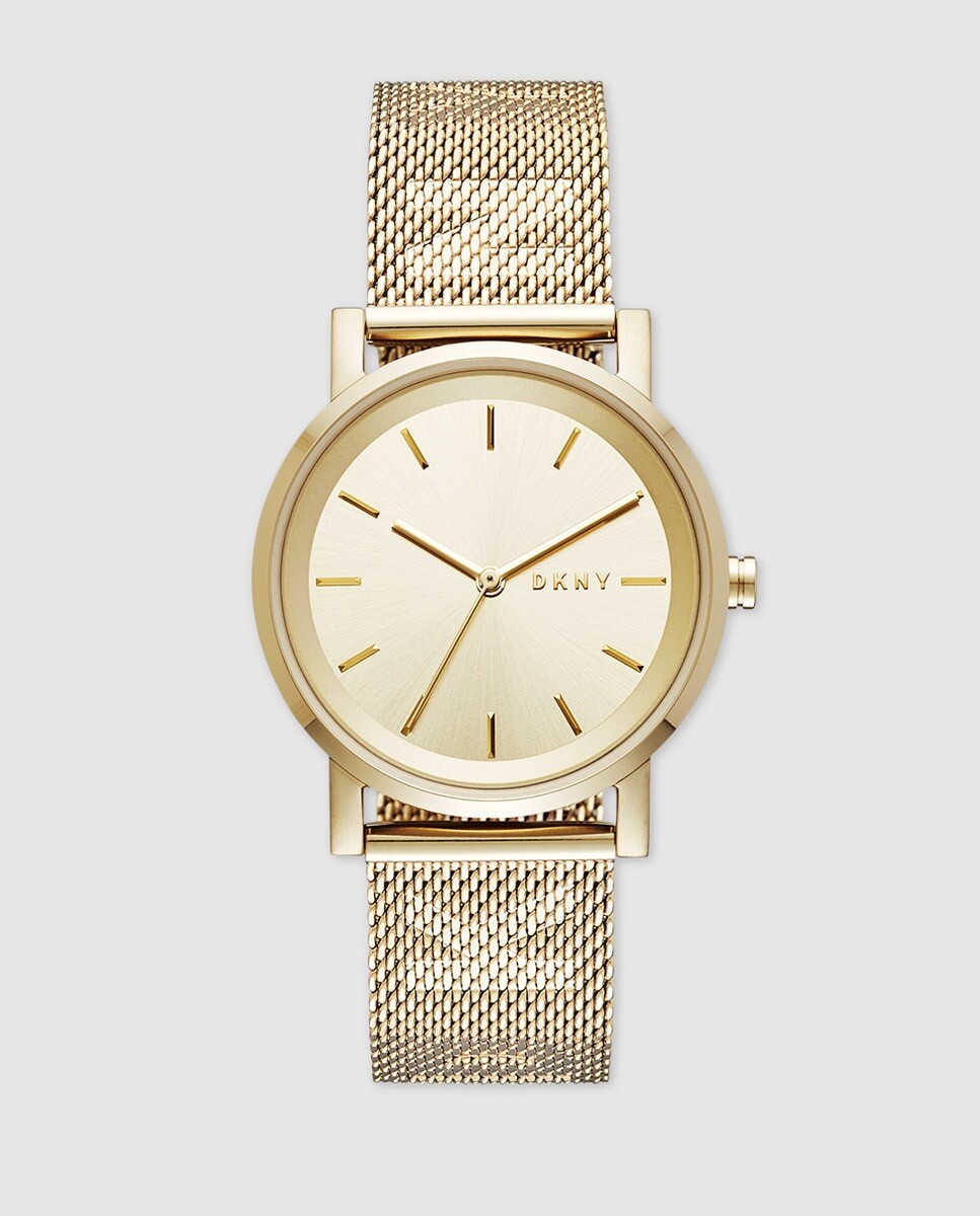 

DKNY NY2621 женские часы из золотой стали DKNY, золотой