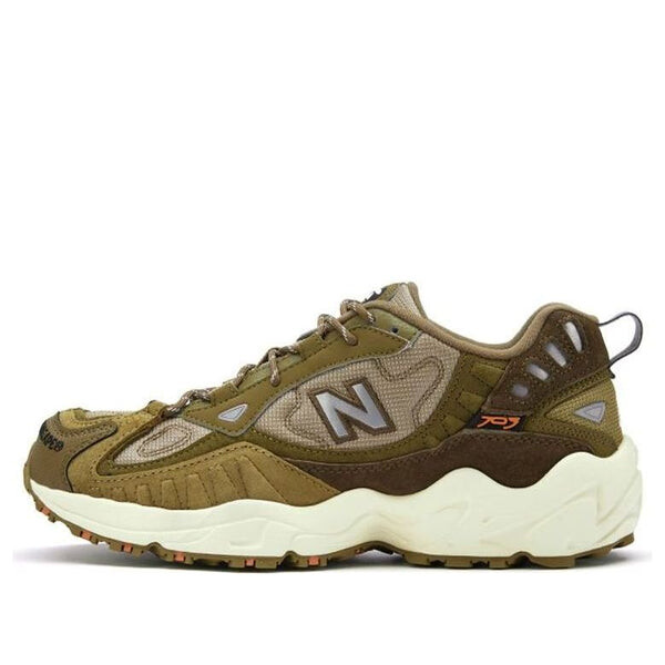 

Кроссовки aape x 703 series New Balance, зеленый
