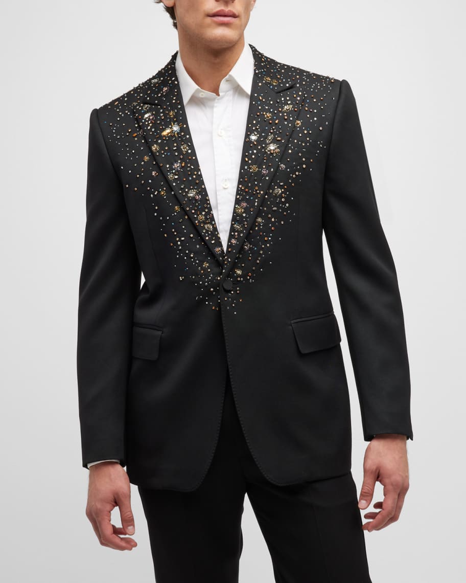 

Мужская куртка-смокинг Stardust с вышивкой Alexander McQueen