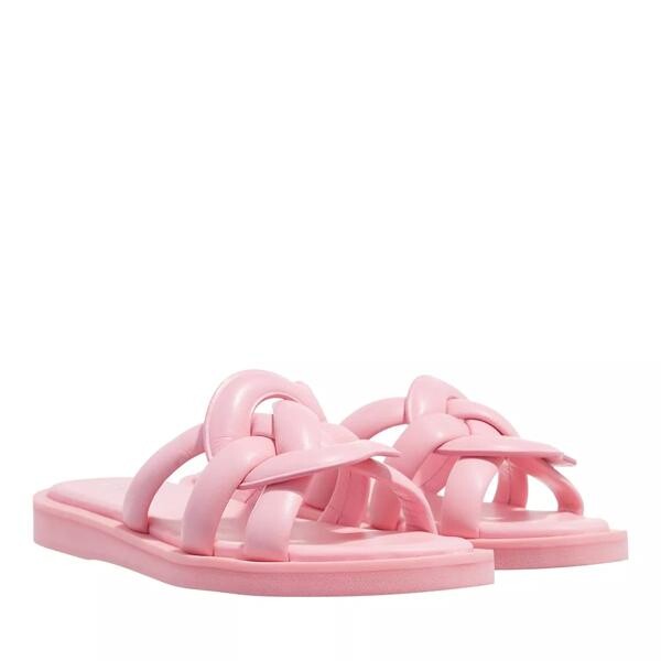

Сандалии georgie leather sandal flower Coach, розовый