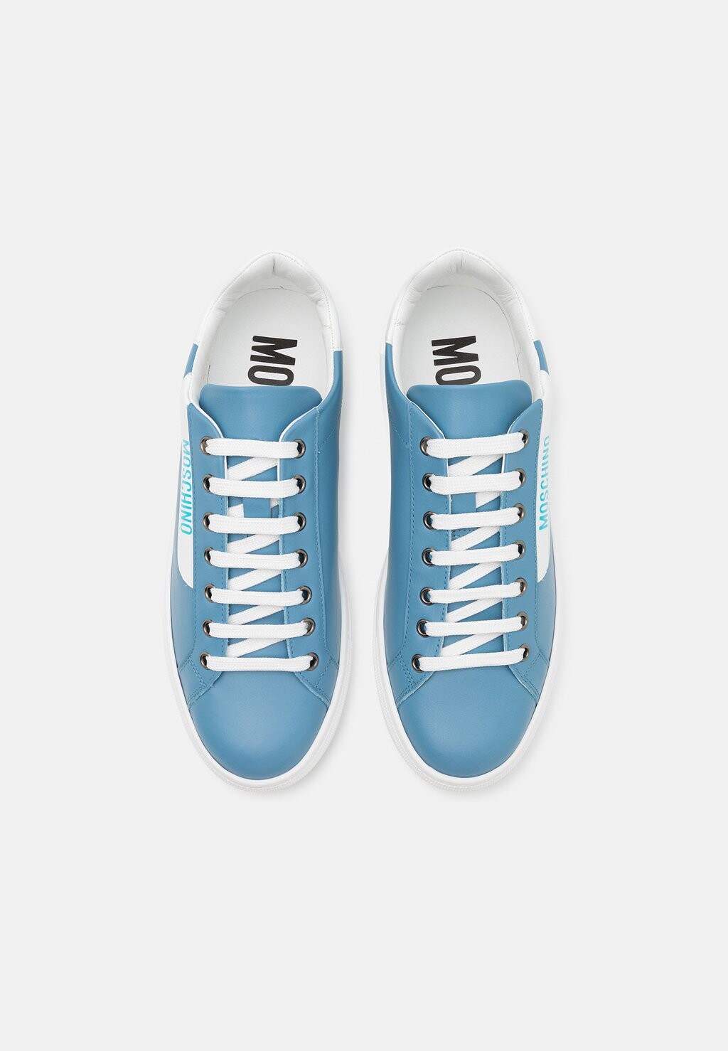 

Кроссовки MOSCHINO, azzurro/bianco