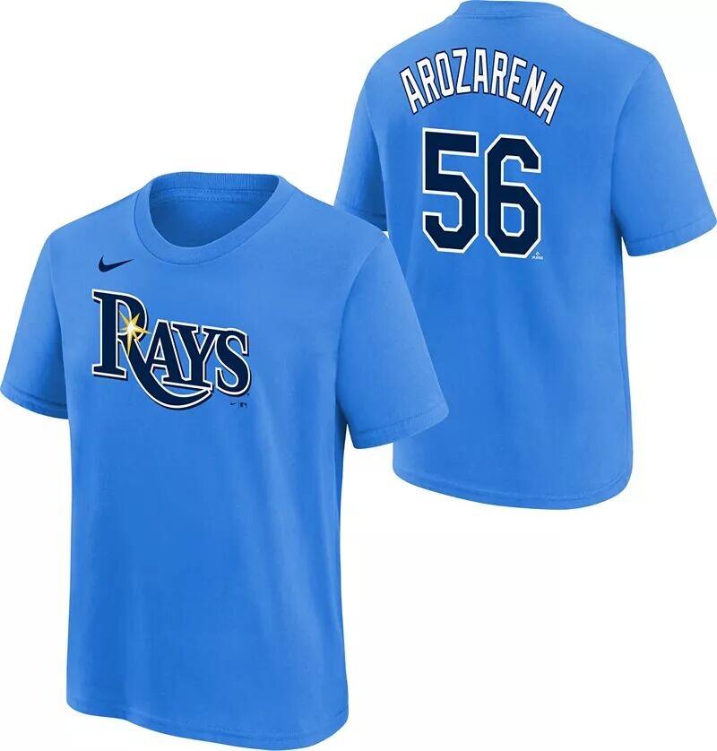 

Синяя футболка Nike Youth Tampa Bay Rays Randy Arozarena #56