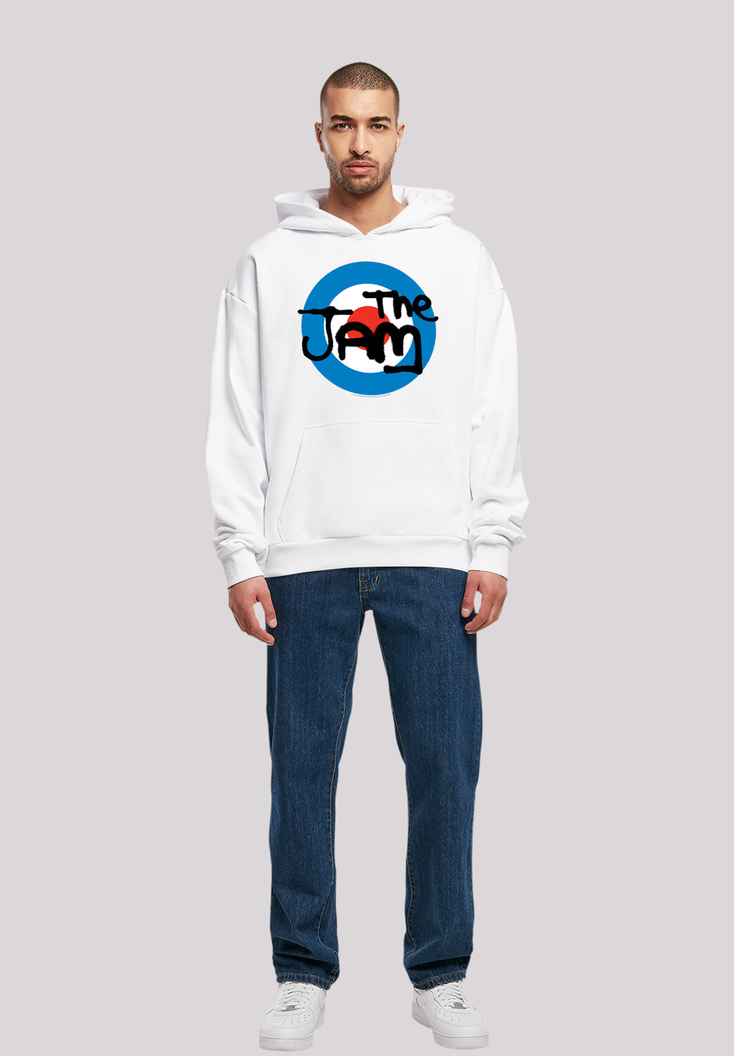 

Пуловер F4NT4STIC Heavy Hoodie The Jam Band Classic Logo, белый
