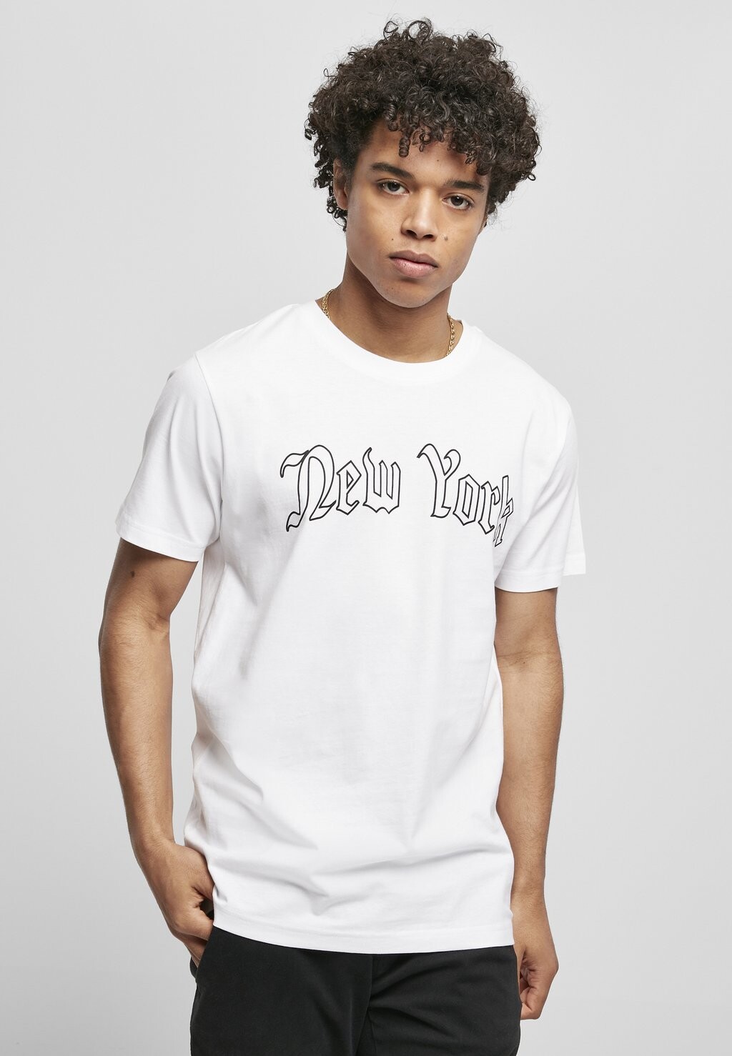 

Футболка с принтом NEW YORK Mister Tee, белый