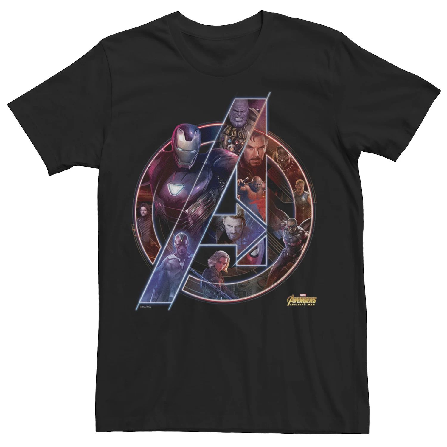 Мужская футболка «Мстители: Война бесконечности» Marvel