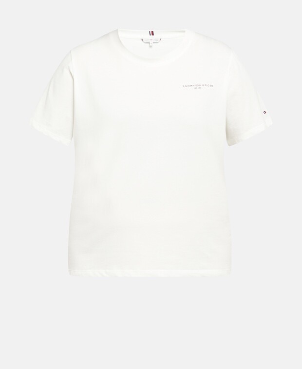 

Футболка Tommy Hilfiger Curve, экрю
