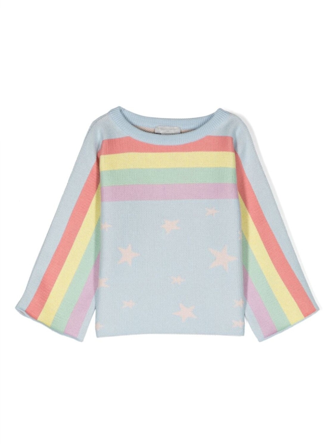 

Stella McCartney Kids джемпер с круглым вырезом, синий