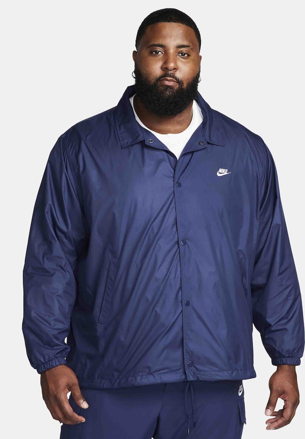 

Легкая куртка CLUB COACHES Nike Sportswear, цвет midnight navy white