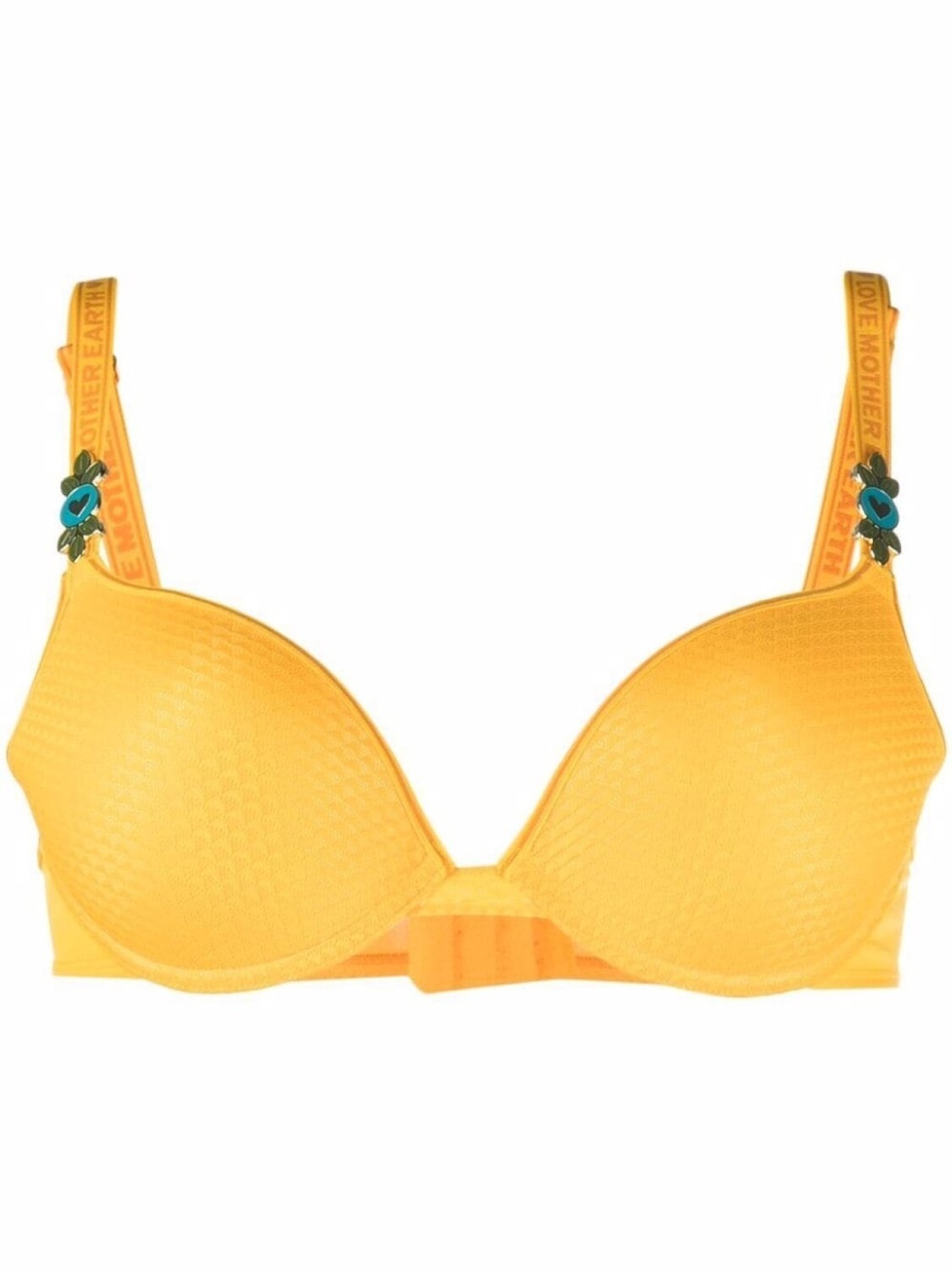 

Marlies Dekkers бюстгальтер Lady Leaf с эффектом пуш-ап, желтый