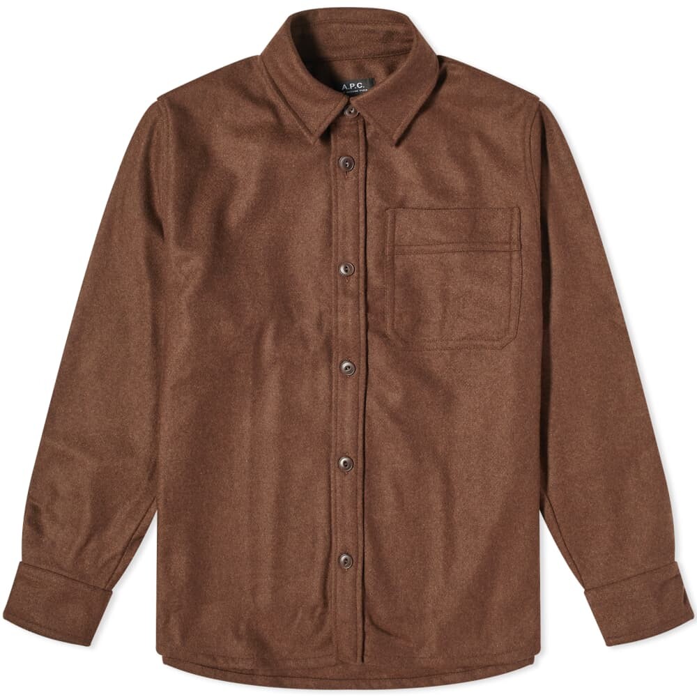

A.P.C. Шерстяная рубашка Basile