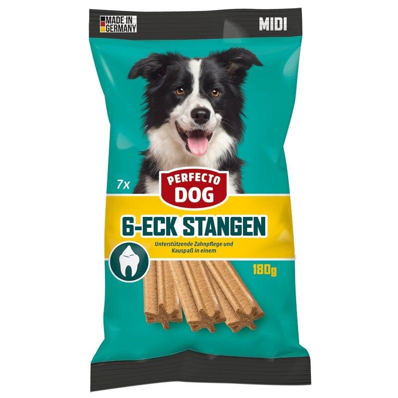 

Закуска для собаки Perfecto Dog Dental Star Midi, 180 g