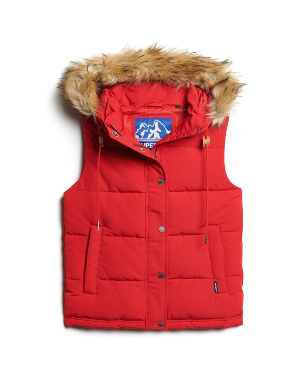 

Жилет Superdry Everest, красный