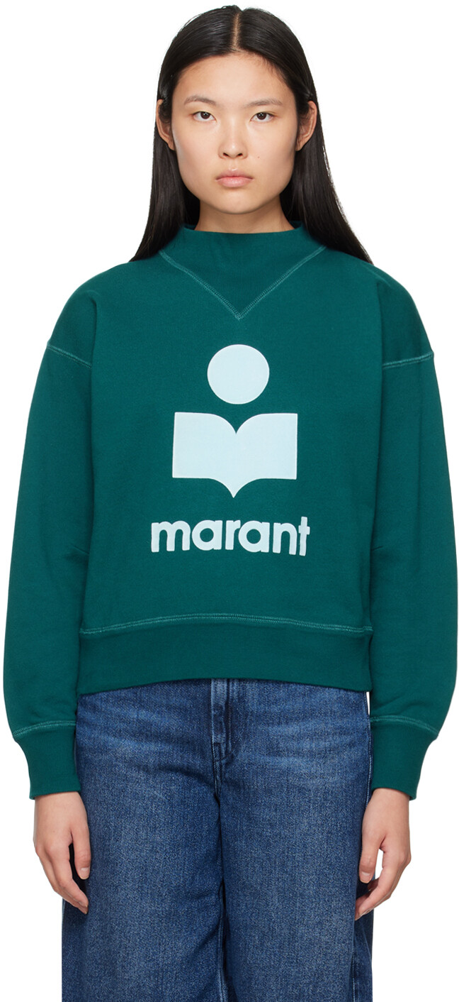 

Зеленый свитшот Moby Isabel Marant Etoile