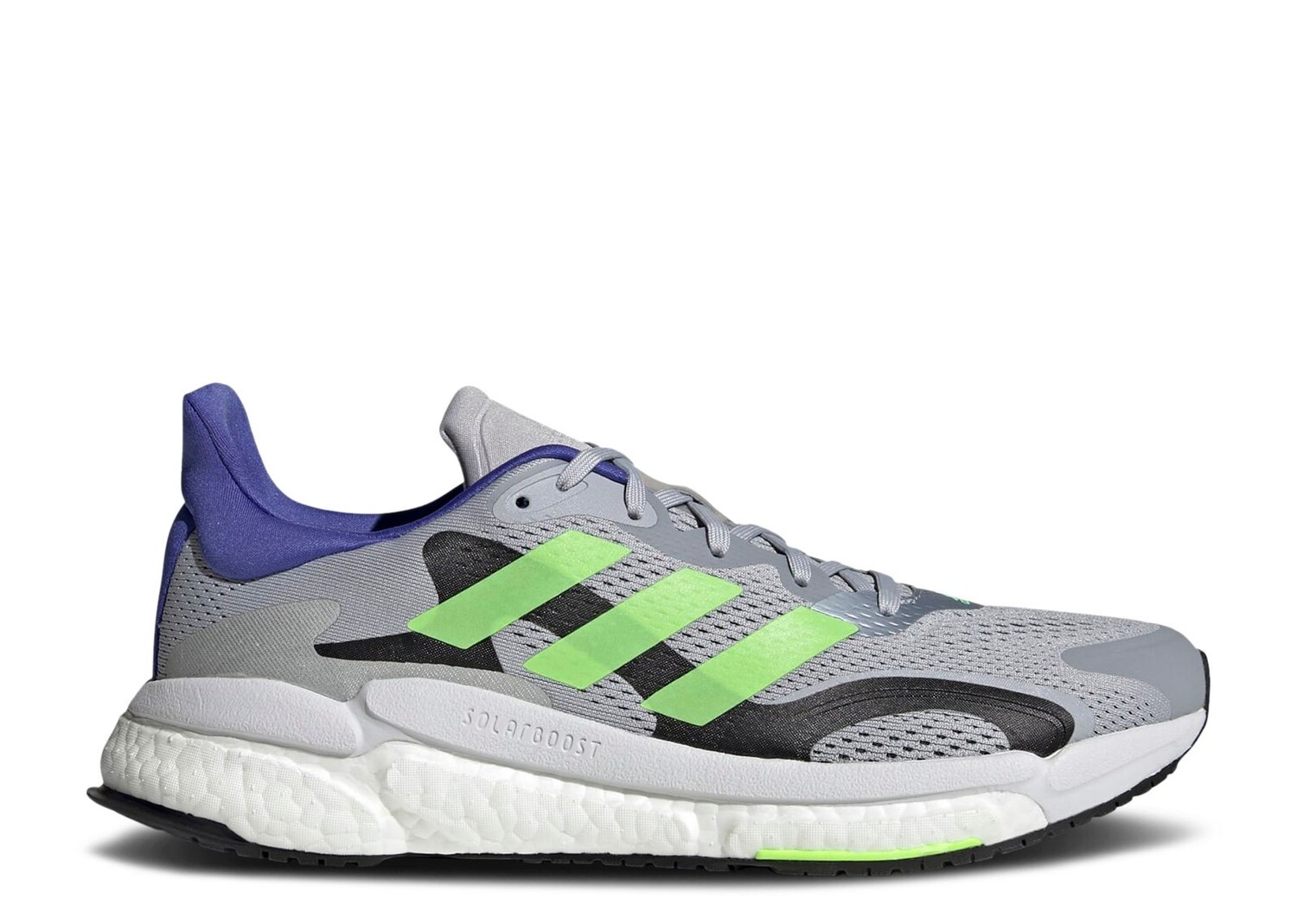 

Кроссовки adidas Solar Boost 3 'Halo Silver Signal Green', серый