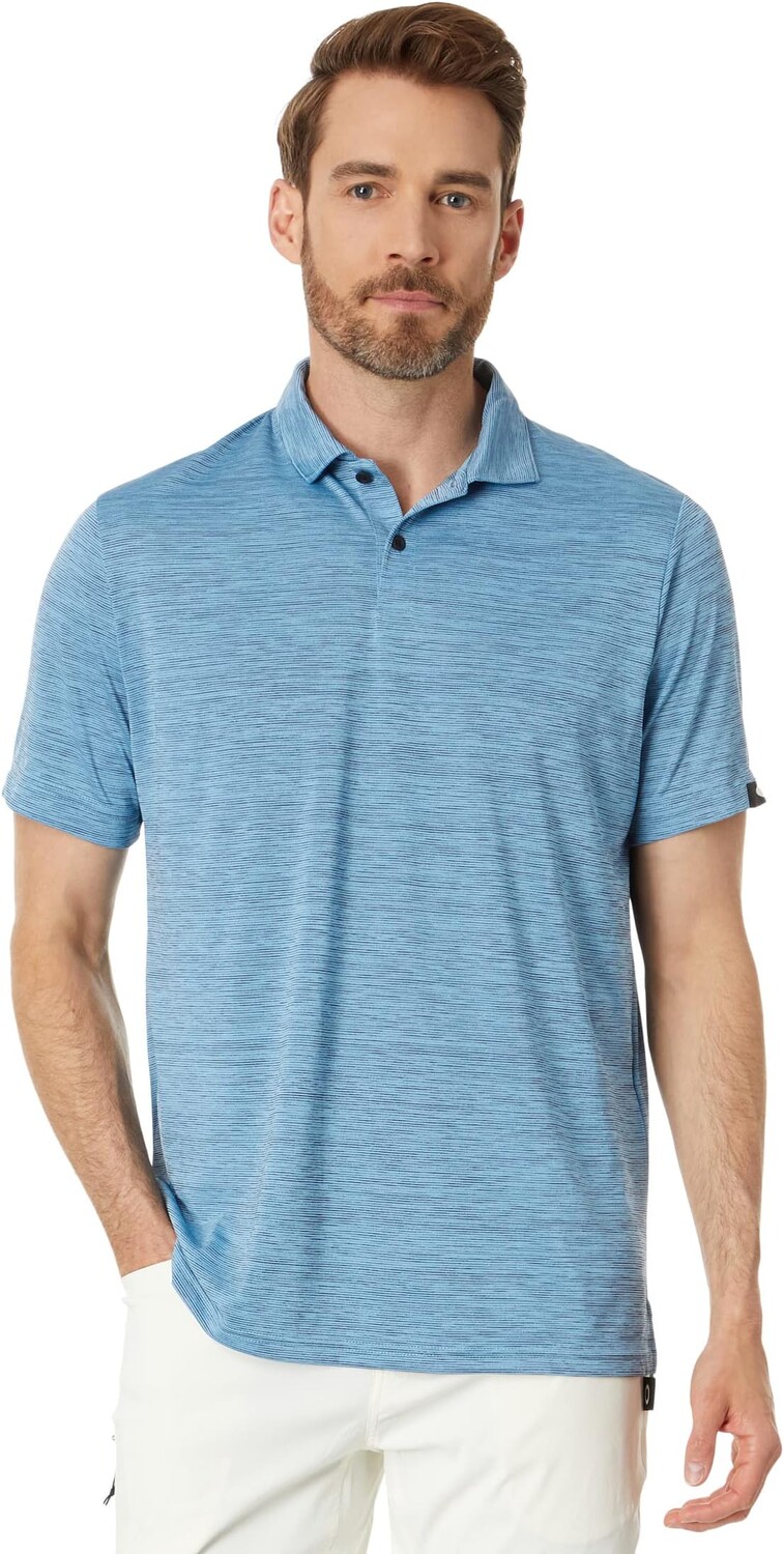 

Рубашка-поло Gravity Pro Polo Oakley, цвет Stonewash Blue Heather