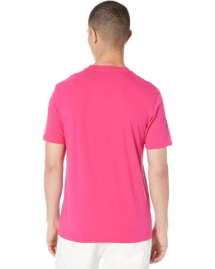 

Футболка Original Penguin Knit Short Sleeve Surf Pete Tee, цвет Pink Peacock