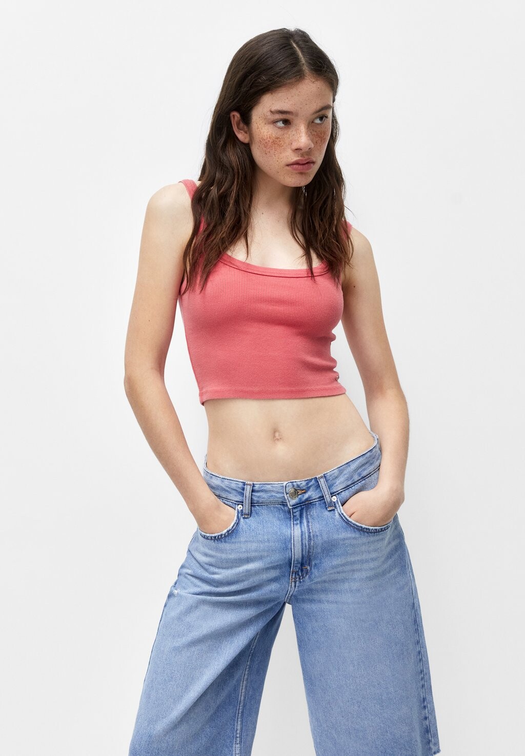 

Топ PULL&BEAR, коралл