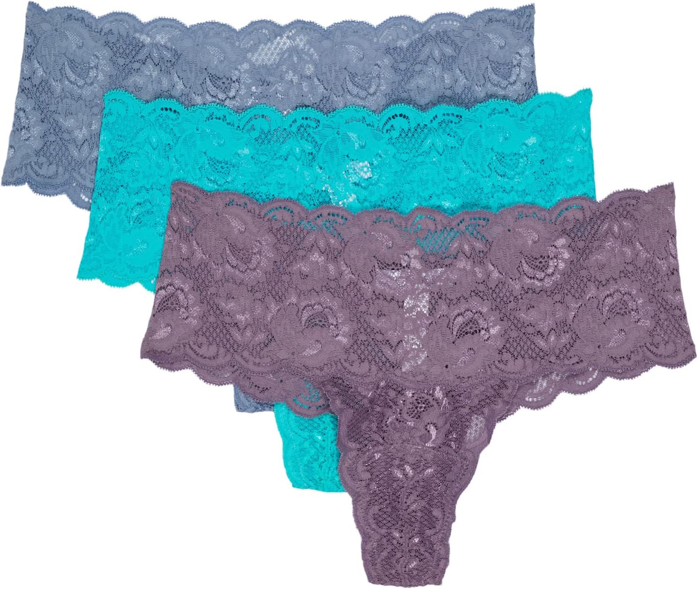 

Стринги Cosabella Never Say Never Comfie Cutie Thong 3-Pack, цвет Andaman Sea Blue Diamond Himalayan Sky