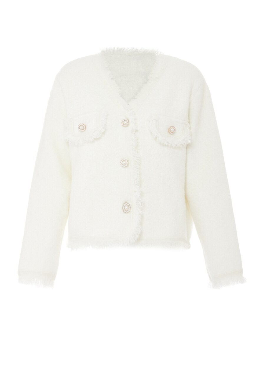 

Вязаный кардиган Zitha, цвет Natural White