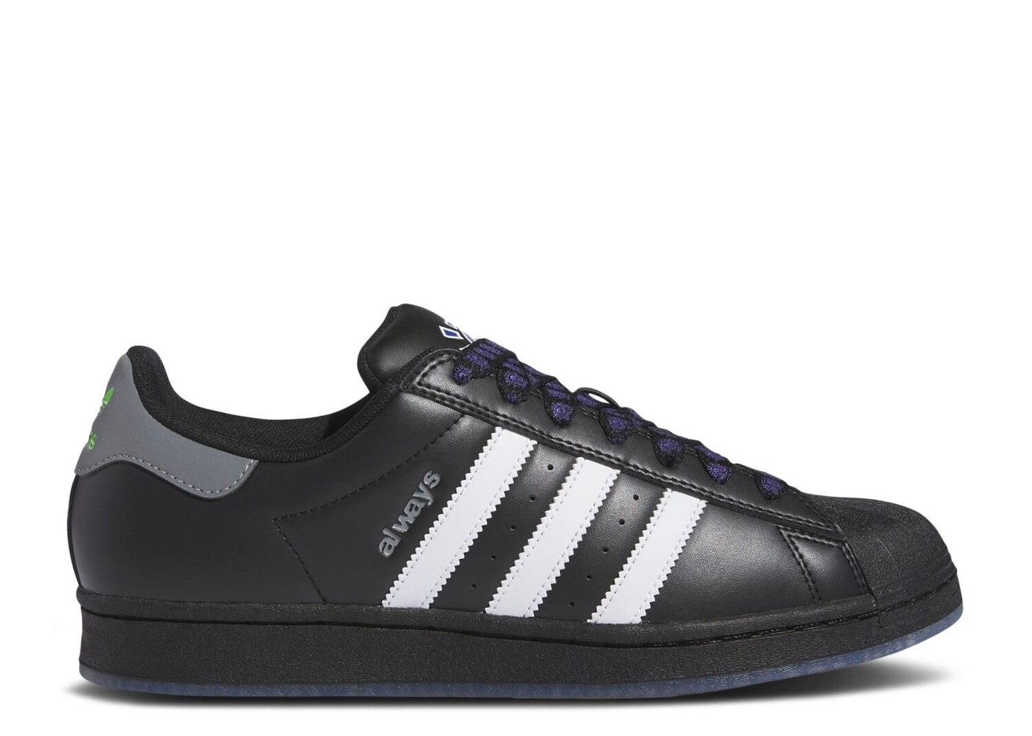 

Кроссовки adidas Always Do What You Should Do X Superstar Adv 'New Zealand', черный
