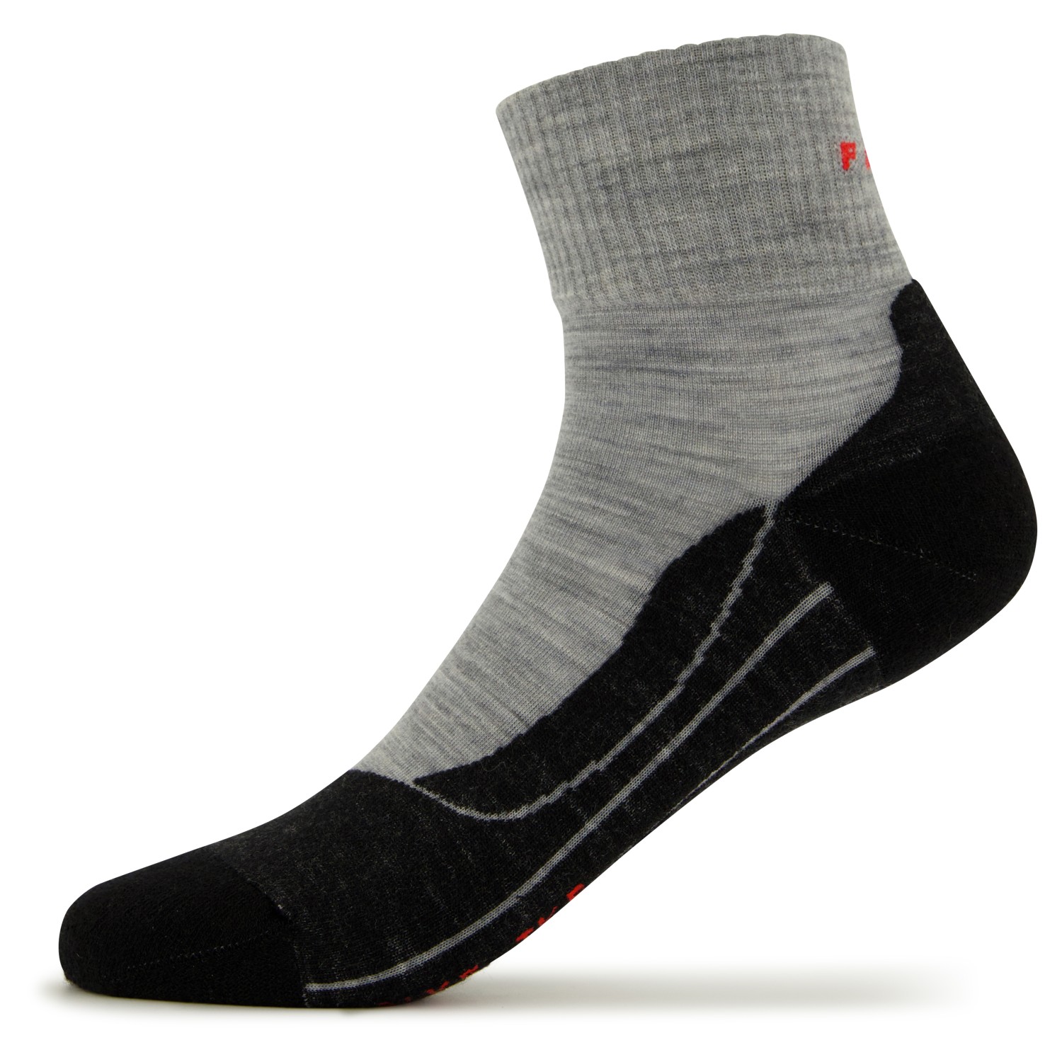 Походные носки Falke TK5 Wool Short, серый