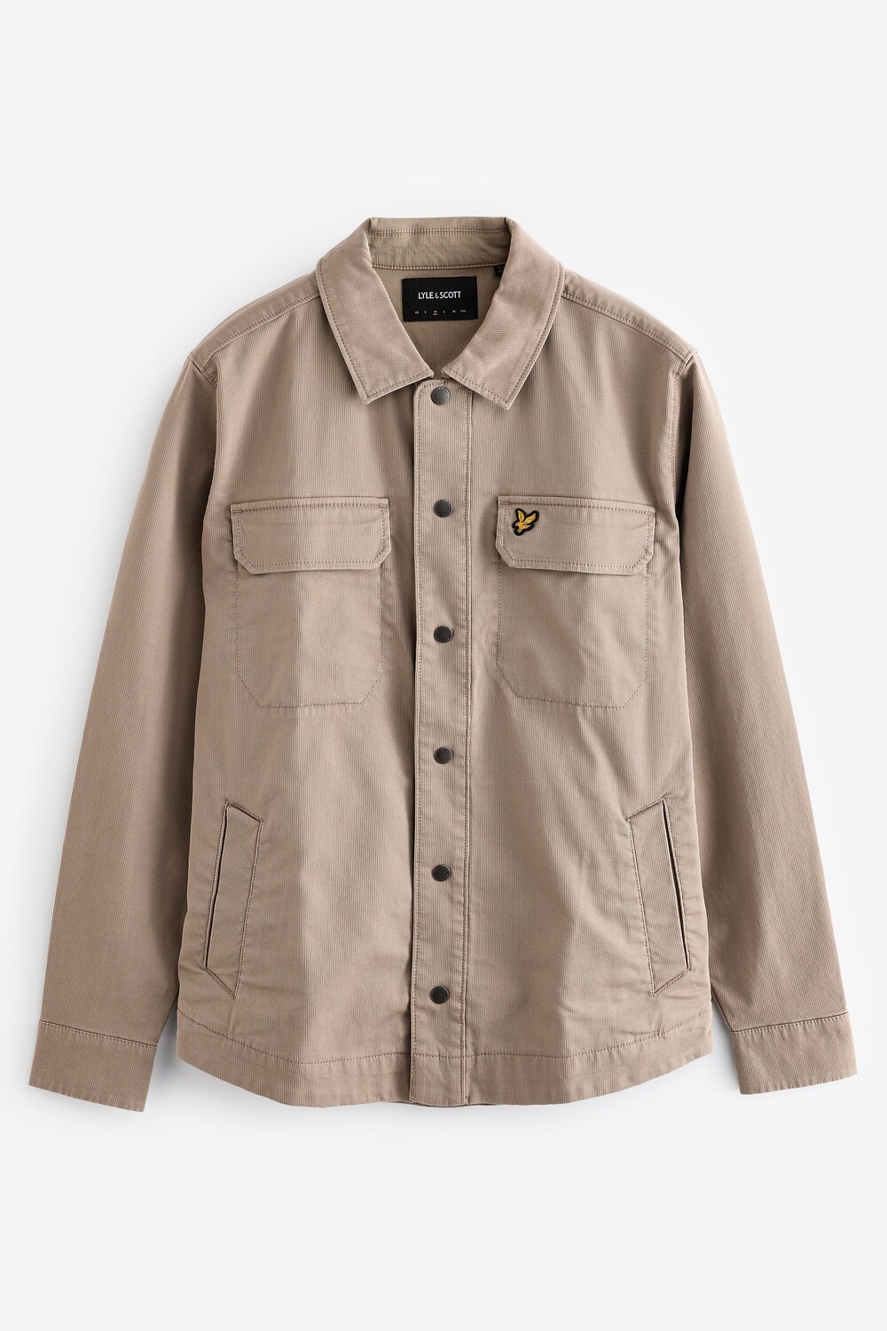 

Верхняя рубашка Bedford co ord Lyle & Scott, белый