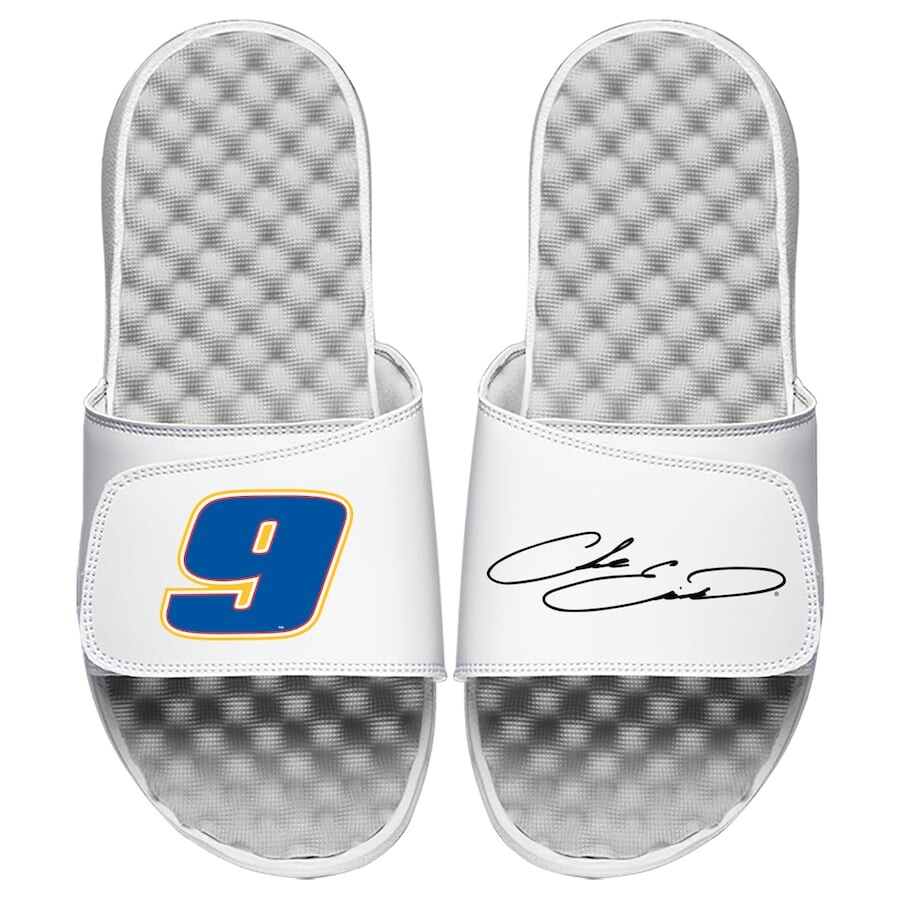 

Шлепанцы ISlide Chase Elliott, белый