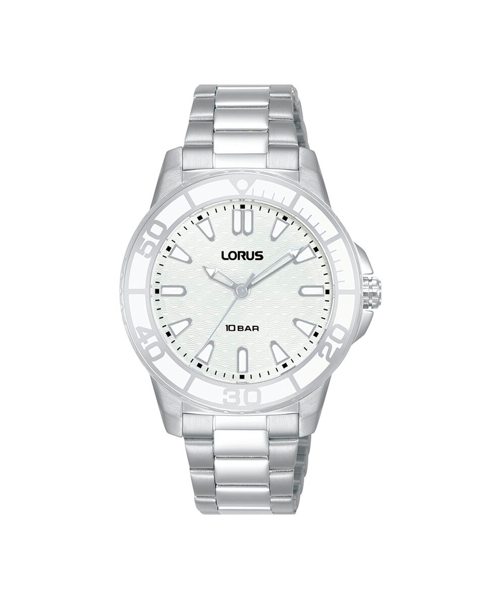 

Женские часы Woman RG253VX9 со стальным и серебряным ремешком Lorus, серебро