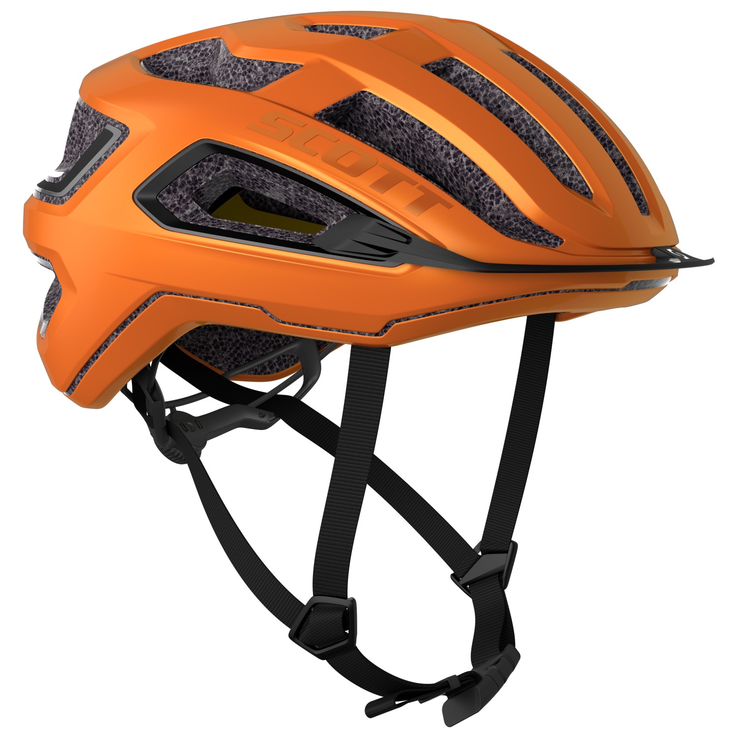 scott шлем scott arx plus 2021 l 59 61 фиолетовый Велосипедный шлем Scott Helmet Arx Plus (CE), цвет Paprika Orange
