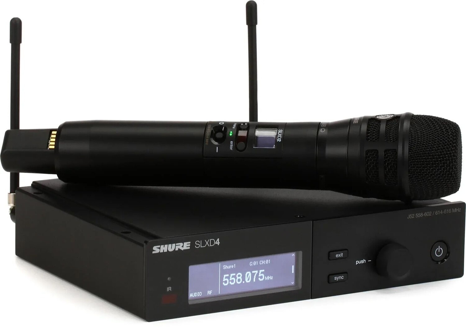 

Цифровая беспроводная портативная микрофонная система Shure SLXD24/K8B — диапазон J52