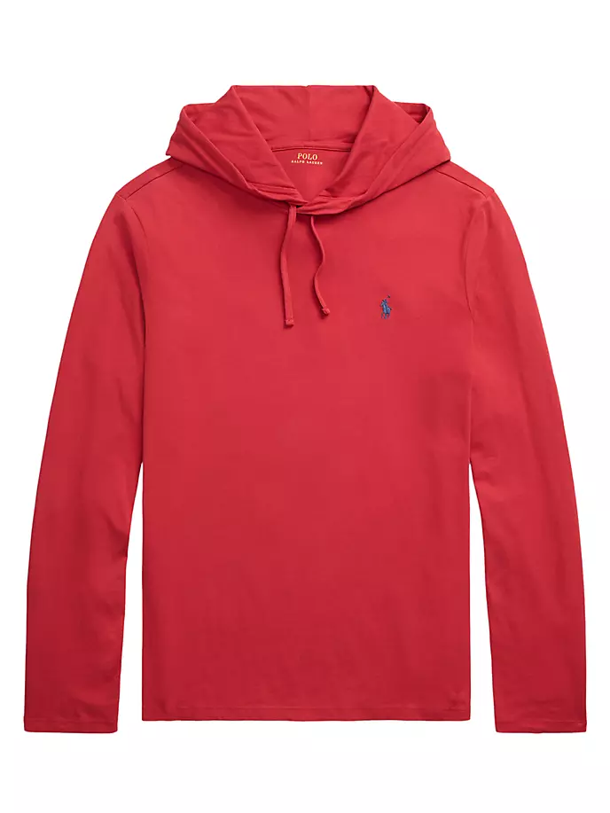

Футболка из джерси с капюшоном Polo Ralph Lauren, красный