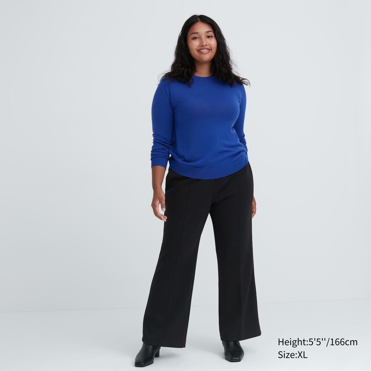 

Джоггеры прямого кроя DRY Uniqlo, черный
