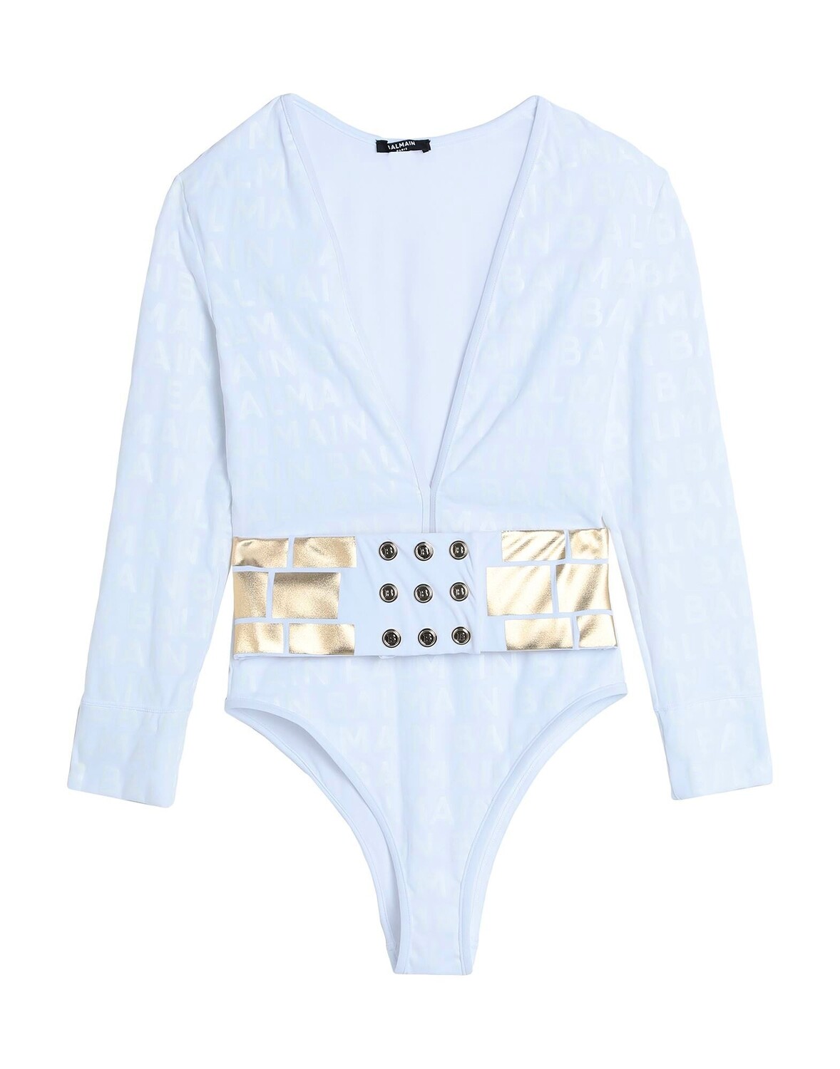 

Цельный купальник Balmain, белый