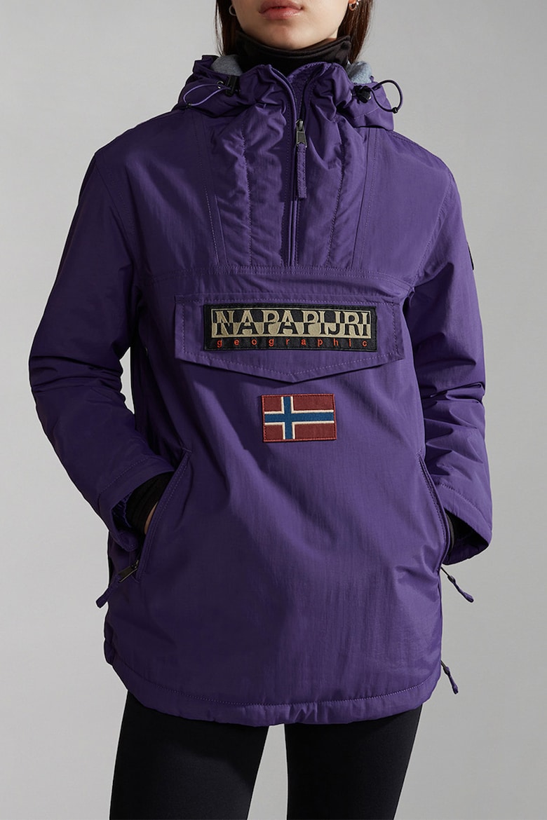 

Зимняя куртка Rainforest с капюшоном Napapijri, фиолетовый