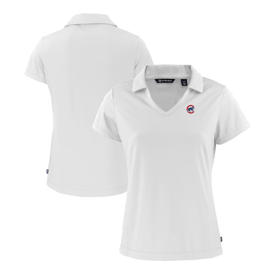 

Поло с коротким рукавом Cutter & Buck Chicago Cubs, белый