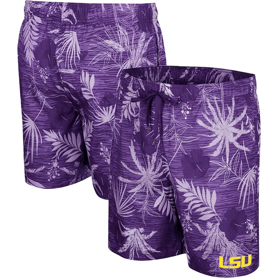 

Пляжные шорты Colosseum Lsu Tigers, фиолетовый