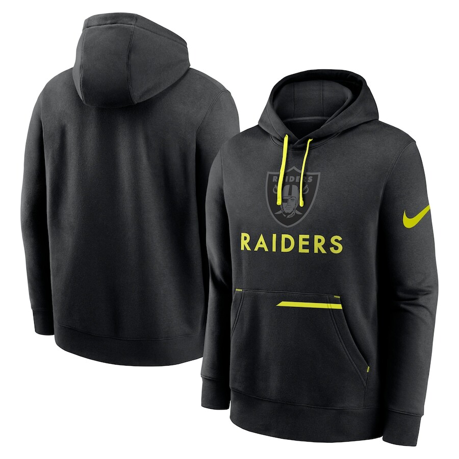 

Пуловер с капюшоном Nike Las Vegas Raiders, черный