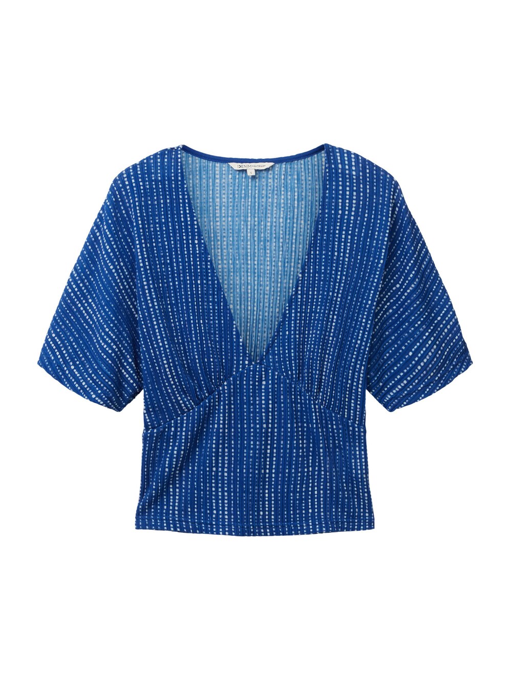 Блузка Tom Tailor, темно-синий футболка tom tailor 1016496 10668 женская цвет тёмно синий размер s