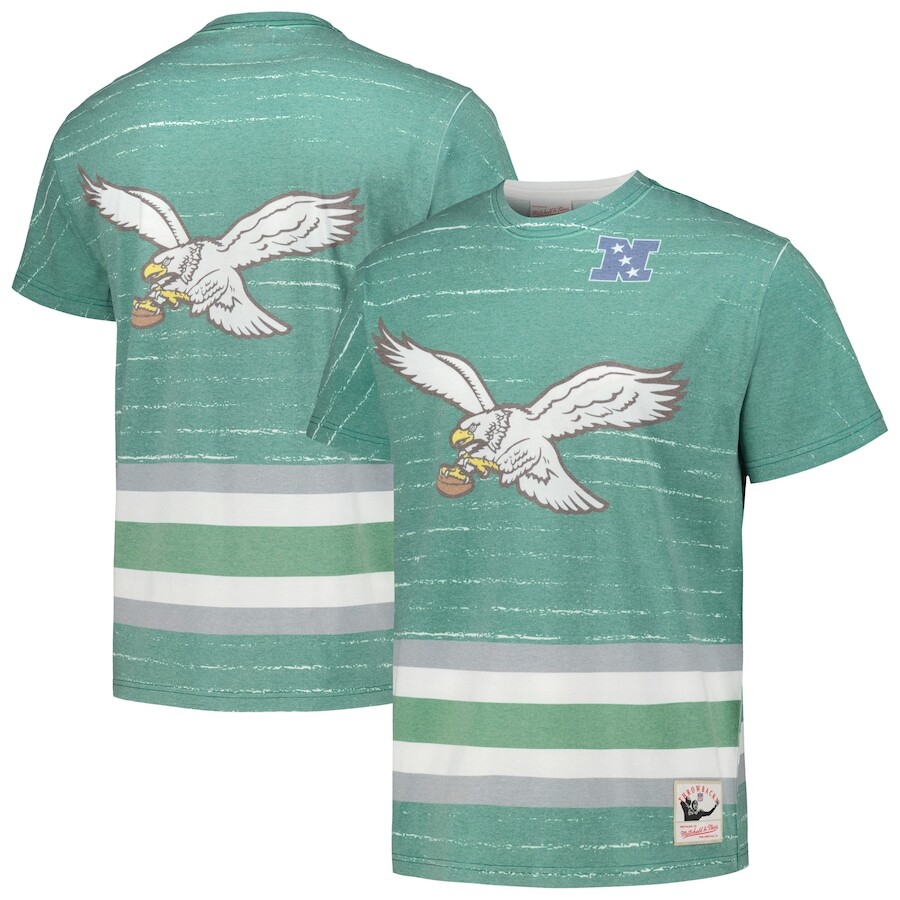 

Футболка с коротким рукавом Mitchell & Ness Philadelphia Eagles, зеленый