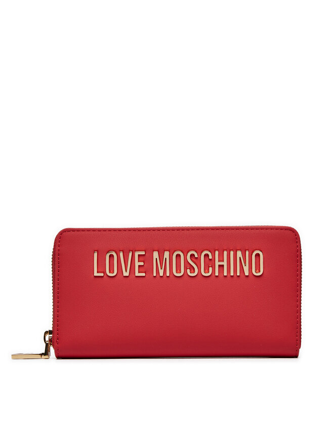 

Большой кошелек Love Moschino, красный