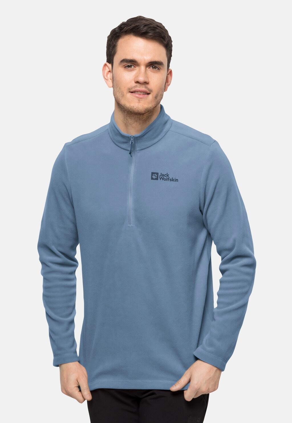 

Свитер флисовый TAUNUS Jack Wolfskin, цвет elemental blue