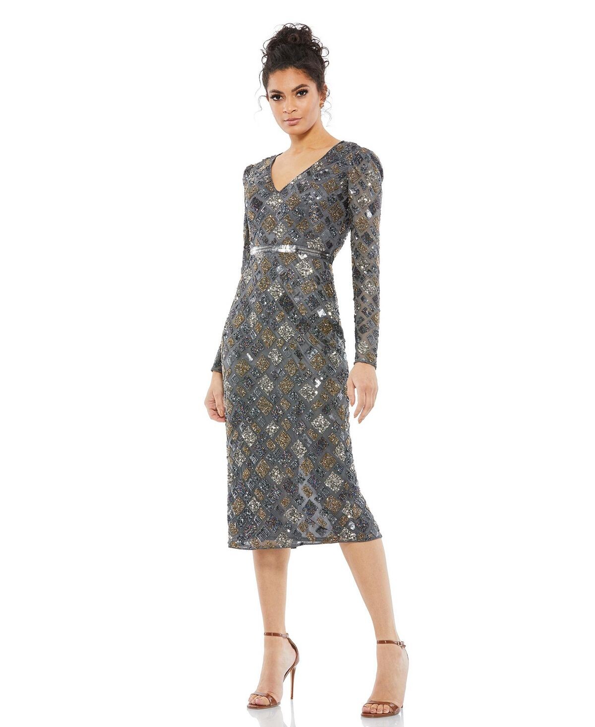 

Женское платье с длинным рукавом MAC DUGGAL