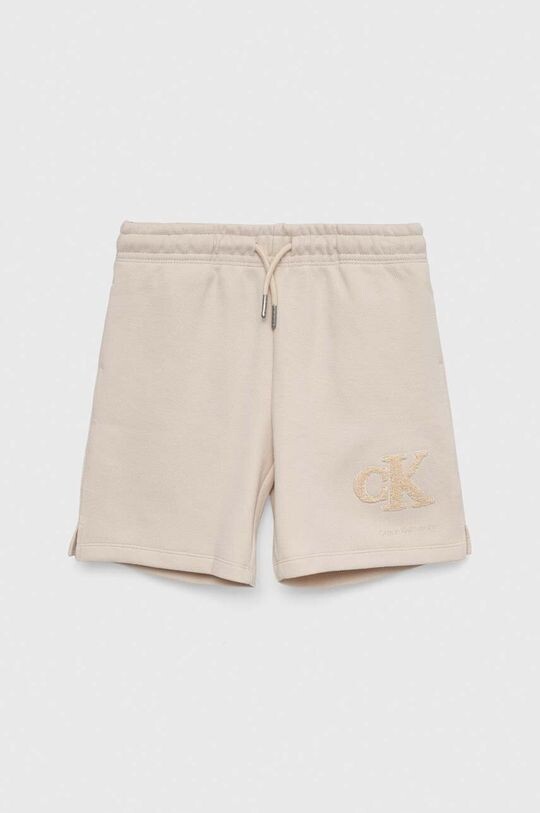 

Детские шорты Calvin Klein Jeans, бежевый