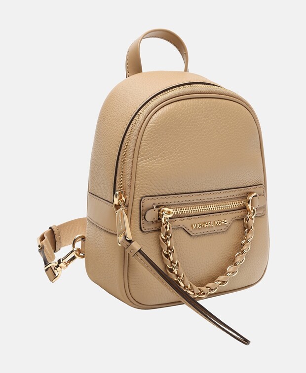 

Кожаный рюкзак Michael Michael Kors, кэмел