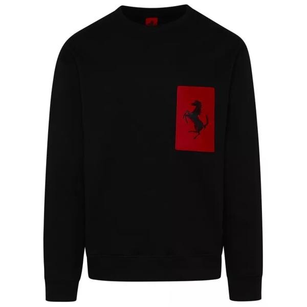 

Футболка cotton sweatshirt Ferrari, черный