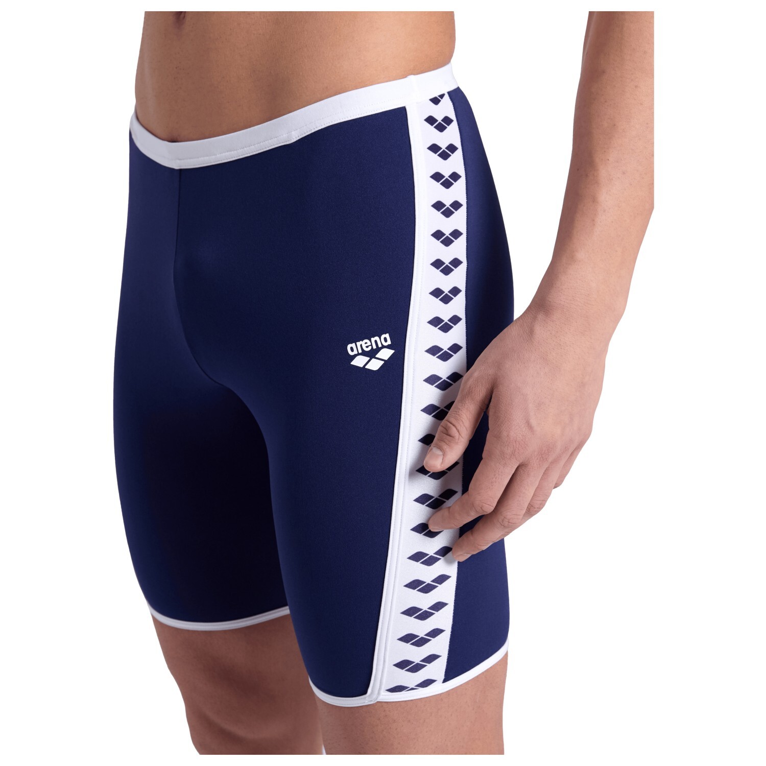 

Плавки Arena Icons Swim Jammer Solid, цвет Navy/White