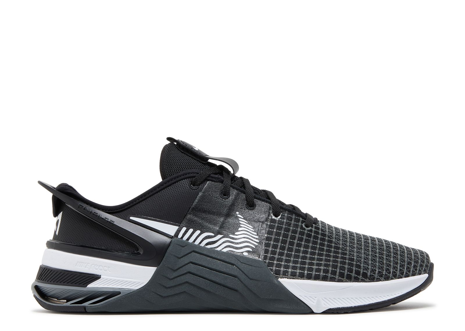 Кроссовки Nike Metcon 8 Flyease 'Black Dark Smoke Grey', черный кроссовки nike metcon 8 dark smoke grey черный